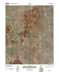 Ojo Feliz New Mexico Historical topographic map, 1:24000 scale, 7.5 X 7.5 Minute, Year 2010