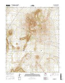 Ojo Feliz New Mexico Current topographic map, 1:24000 scale, 7.5 X 7.5 Minute, Year 2017