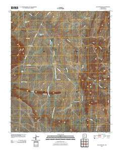 Ojo Hedionda New Mexico Historical topographic map, 1:24000 scale, 7.5 X 7.5 Minute, Year 2010