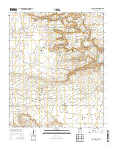 Ojo Negro Creek New Mexico Historical topographic map, 1:24000 scale, 7.5 X 7.5 Minute, Year 2013