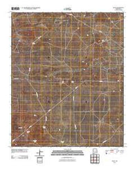 Olive New Mexico Historical topographic map, 1:24000 scale, 7.5 X 7.5 Minute, Year 2010