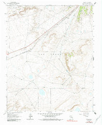 Onava New Mexico Historical topographic map, 1:24000 scale, 7.5 X 7.5 Minute, Year 1963
