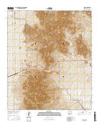 Organ New Mexico Current topographic map, 1:24000 scale, 7.5 X 7.5 Minute, Year 2017