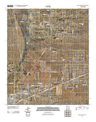 Organ Peak NW New Mexico Historical topographic map, 1:24000 scale, 7.5 X 7.5 Minute, Year 2010