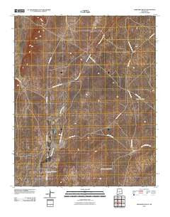 Orndorff Ranch New Mexico Historical topographic map, 1:24000 scale, 7.5 X 7.5 Minute, Year 2010