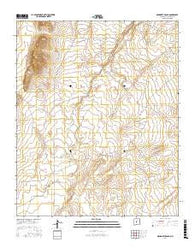 Orndorff Ranch New Mexico Current topographic map, 1:24000 scale, 7.5 X 7.5 Minute, Year 2017