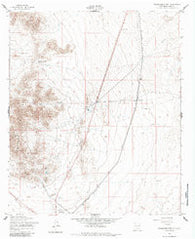 Orogrande North New Mexico Historical topographic map, 1:24000 scale, 7.5 X 7.5 Minute, Year 1955