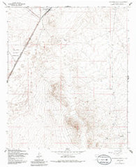 Orogrande South New Mexico Historical topographic map, 1:24000 scale, 7.5 X 7.5 Minute, Year 1955