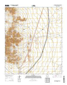 Orogrande North New Mexico Historical topographic map, 1:24000 scale, 7.5 X 7.5 Minute, Year 2013