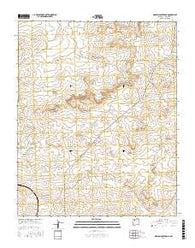 Orphan Annie Rock New Mexico Current topographic map, 1:24000 scale, 7.5 X 7.5 Minute, Year 2017
