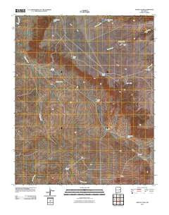 Ortega Tank New Mexico Historical topographic map, 1:24000 scale, 7.5 X 7.5 Minute, Year 2010