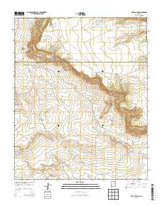 Ortega Tank New Mexico Historical topographic map, 1:24000 scale, 7.5 X 7.5 Minute, Year 2013