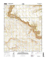 Ortega Tank New Mexico Current topographic map, 1:24000 scale, 7.5 X 7.5 Minute, Year 2017