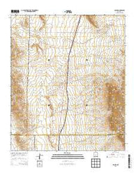 Oscura New Mexico Historical topographic map, 1:24000 scale, 7.5 X 7.5 Minute, Year 2013