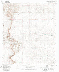Otero Mesa South New Mexico Historical topographic map, 1:24000 scale, 7.5 X 7.5 Minute, Year 1979