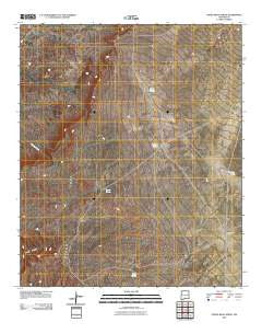 Otero Mesa North New Mexico Historical topographic map, 1:24000 scale, 7.5 X 7.5 Minute, Year 2010
