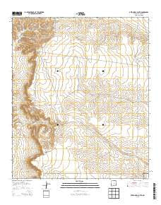 Otero Mesa South New Mexico Historical topographic map, 1:24000 scale, 7.5 X 7.5 Minute, Year 2013