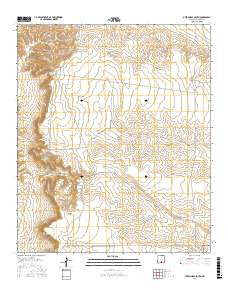 Otero Mesa South New Mexico Current topographic map, 1:24000 scale, 7.5 X 7.5 Minute, Year 2017