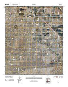 Otis New Mexico Historical topographic map, 1:24000 scale, 7.5 X 7.5 Minute, Year 2010