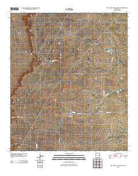 Owl Tank Canyon East New Mexico Historical topographic map, 1:24000 scale, 7.5 X 7.5 Minute, Year 2010