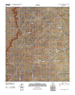 Owl Tank Canyon East New Mexico Historical topographic map, 1:24000 scale, 7.5 X 7.5 Minute, Year 2010