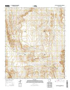 Owl Tank Canyon West New Mexico Historical topographic map, 1:24000 scale, 7.5 X 7.5 Minute, Year 2013
