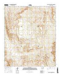 Owl Tank Canyon West New Mexico Current topographic map, 1:24000 scale, 7.5 X 7.5 Minute, Year 2017