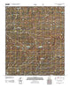 Packsaddle Canyon New Mexico Historical topographic map, 1:24000 scale, 7.5 X 7.5 Minute, Year 2011