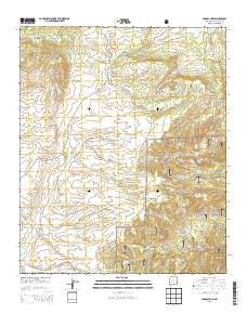 Paddys Hole New Mexico Historical topographic map, 1:24000 scale, 7.5 X 7.5 Minute, Year 2013
