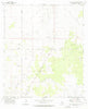 Paduca Breaks West New Mexico Historical topographic map, 1:24000 scale, 7.5 X 7.5 Minute, Year 1973