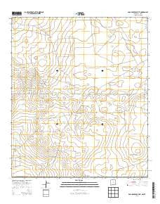 Paduca Breaks East New Mexico Historical topographic map, 1:24000 scale, 7.5 X 7.5 Minute, Year 2013
