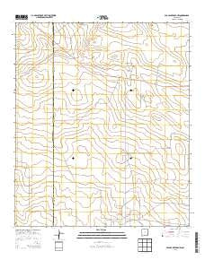 Paduca Breaks NW New Mexico Historical topographic map, 1:24000 scale, 7.5 X 7.5 Minute, Year 2013