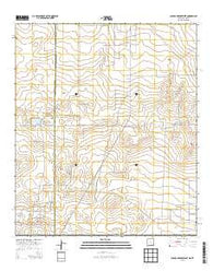 Paduca Breaks West New Mexico Historical topographic map, 1:24000 scale, 7.5 X 7.5 Minute, Year 2013