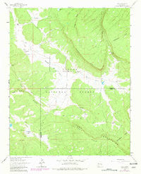 Page New Mexico Historical topographic map, 1:24000 scale, 7.5 X 7.5 Minute, Year 1962