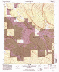 Page New Mexico Historical topographic map, 1:24000 scale, 7.5 X 7.5 Minute, Year 1995