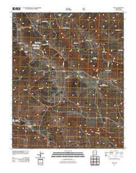 Page New Mexico Historical topographic map, 1:24000 scale, 7.5 X 7.5 Minute, Year 2011