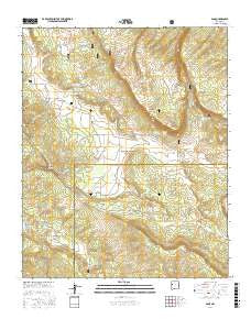 Page New Mexico Current topographic map, 1:24000 scale, 7.5 X 7.5 Minute, Year 2017