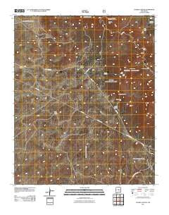 Pajaro Canyon New Mexico Historical topographic map, 1:24000 scale, 7.5 X 7.5 Minute, Year 2011