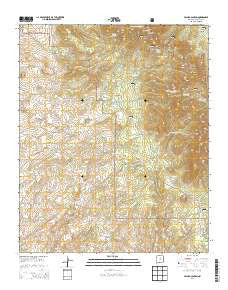 Pajaro Canyon New Mexico Historical topographic map, 1:24000 scale, 7.5 X 7.5 Minute, Year 2013