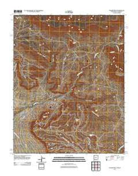 Palmer Mesa New Mexico Historical topographic map, 1:24000 scale, 7.5 X 7.5 Minute, Year 2011