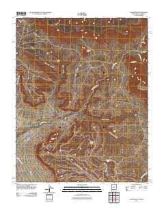 Palmer Mesa New Mexico Historical topographic map, 1:24000 scale, 7.5 X 7.5 Minute, Year 2011