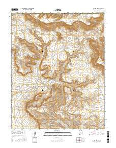Palmer Mesa New Mexico Current topographic map, 1:24000 scale, 7.5 X 7.5 Minute, Year 2017