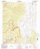 Palo Flechado Pass New Mexico Historical topographic map, 1:24000 scale, 7.5 X 7.5 Minute, Year 1995