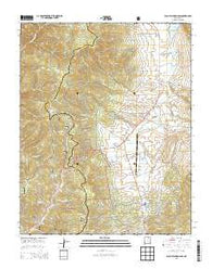 Palo Flechado Pass New Mexico Historical topographic map, 1:24000 scale, 7.5 X 7.5 Minute, Year 2013