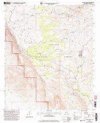 Panama Ranch New Mexico Historical topographic map, 1:24000 scale, 7.5 X 7.5 Minute, Year 2001