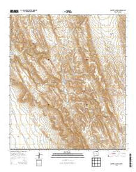 Panther Canyon New Mexico Historical topographic map, 1:24000 scale, 7.5 X 7.5 Minute, Year 2013
