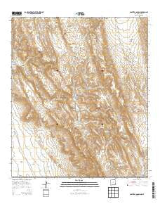 Panther Canyon New Mexico Historical topographic map, 1:24000 scale, 7.5 X 7.5 Minute, Year 2013