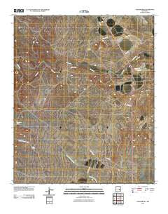 Panther Hill New Mexico Historical topographic map, 1:24000 scale, 7.5 X 7.5 Minute, Year 2010