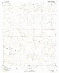 Parish Ranch New Mexico Historical topographic map, 1:24000 scale, 7.5 X 7.5 Minute, Year 1956