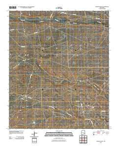 Parish Ranch New Mexico Historical topographic map, 1:24000 scale, 7.5 X 7.5 Minute, Year 2010